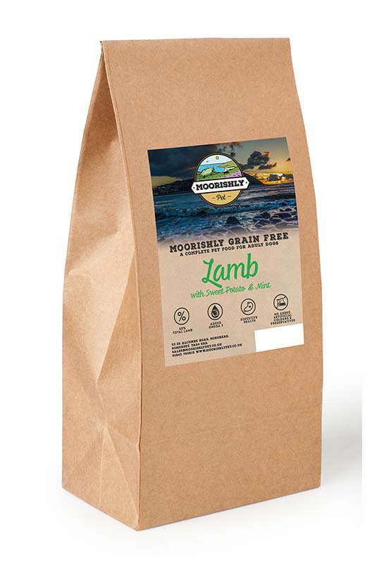 grain free adult dog food lamb