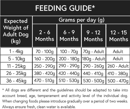 Naturally-moorish-turkey-rice-puppies-feeding guide