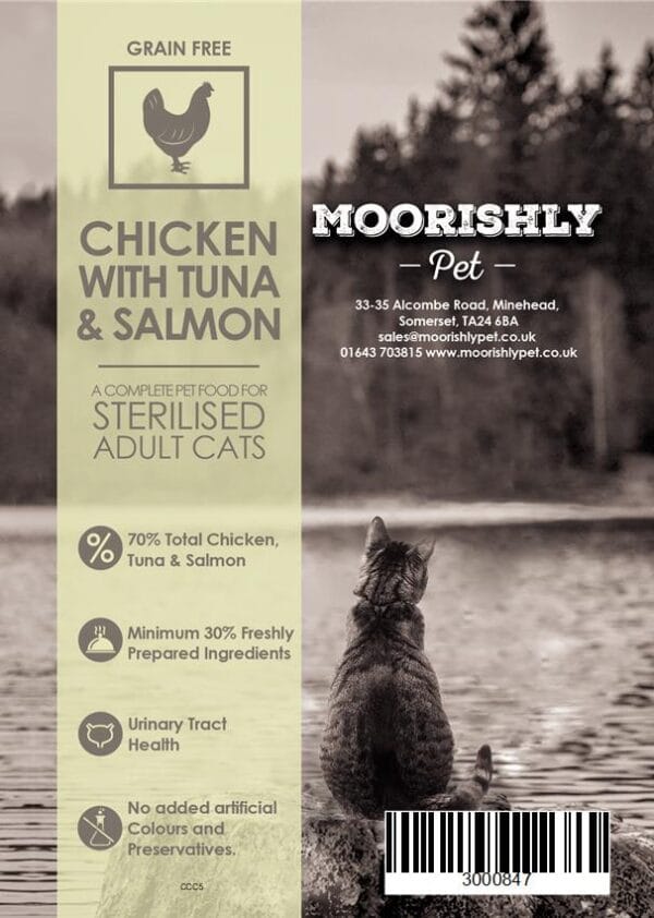 Supremely Moorish Cat - Adult Sterilised - Chicken, Tuna And Salmon