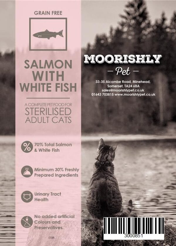 Supremely Moorish Cat - Adult Sterilised - Salmon With White Fish